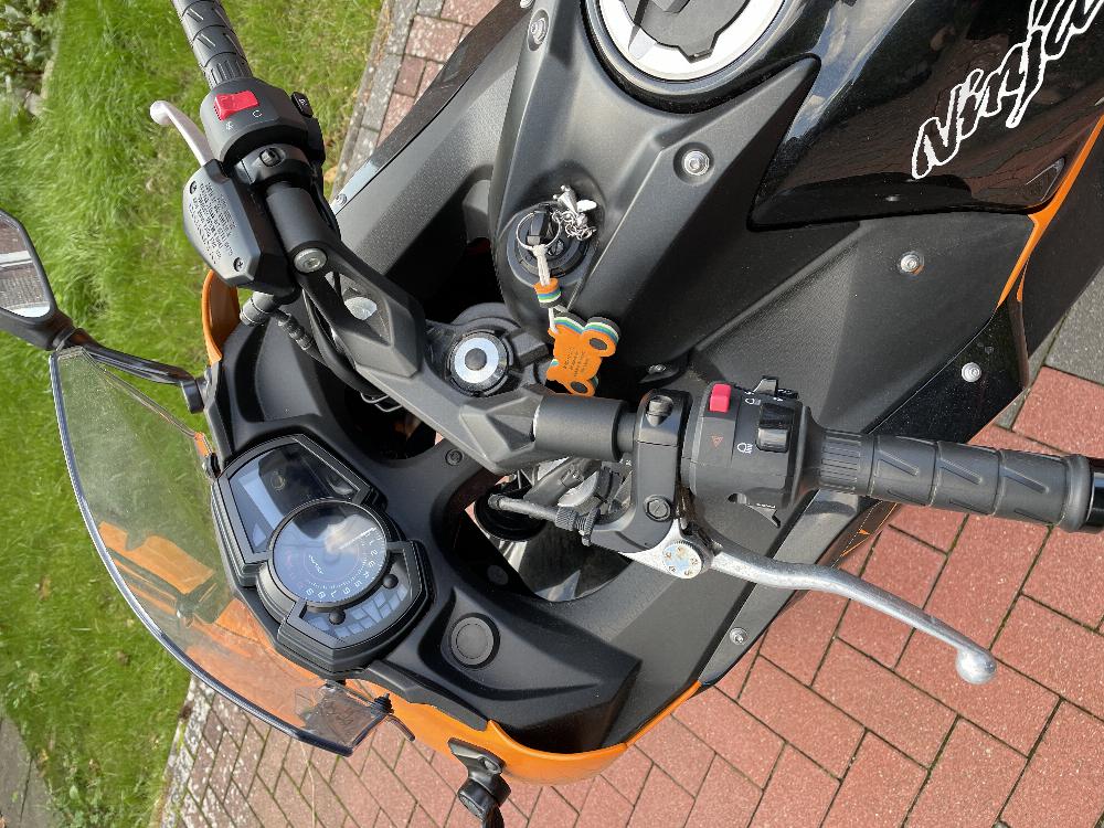Motorrad verkaufen Kawasaki EX650K Ankauf