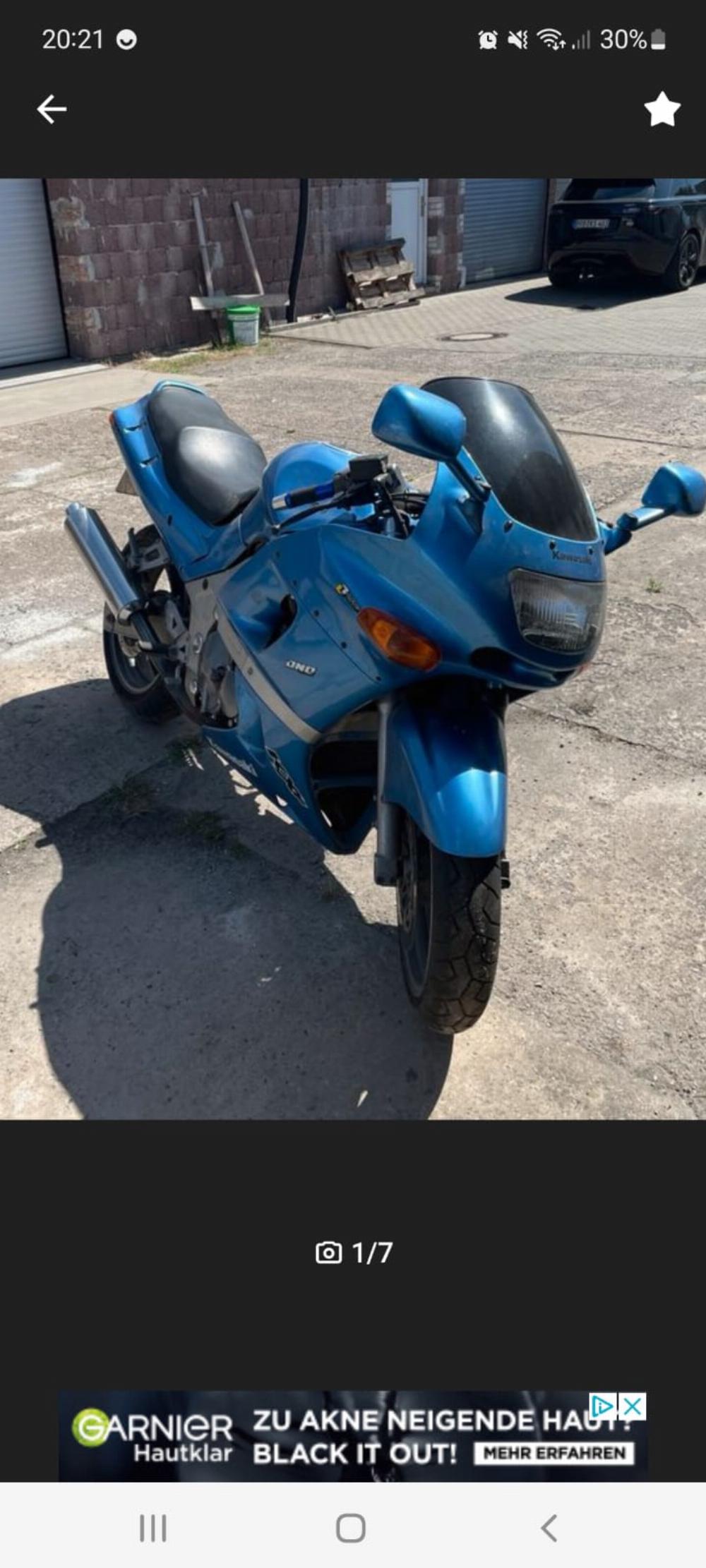 Motorrad verkaufen Kawasaki Zx600e Ankauf