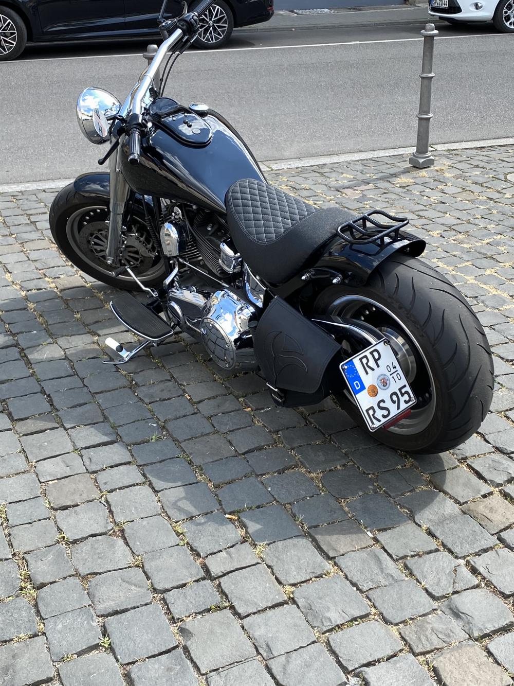 Motorrad verkaufen Harley-Davidson FLSTF Ankauf
