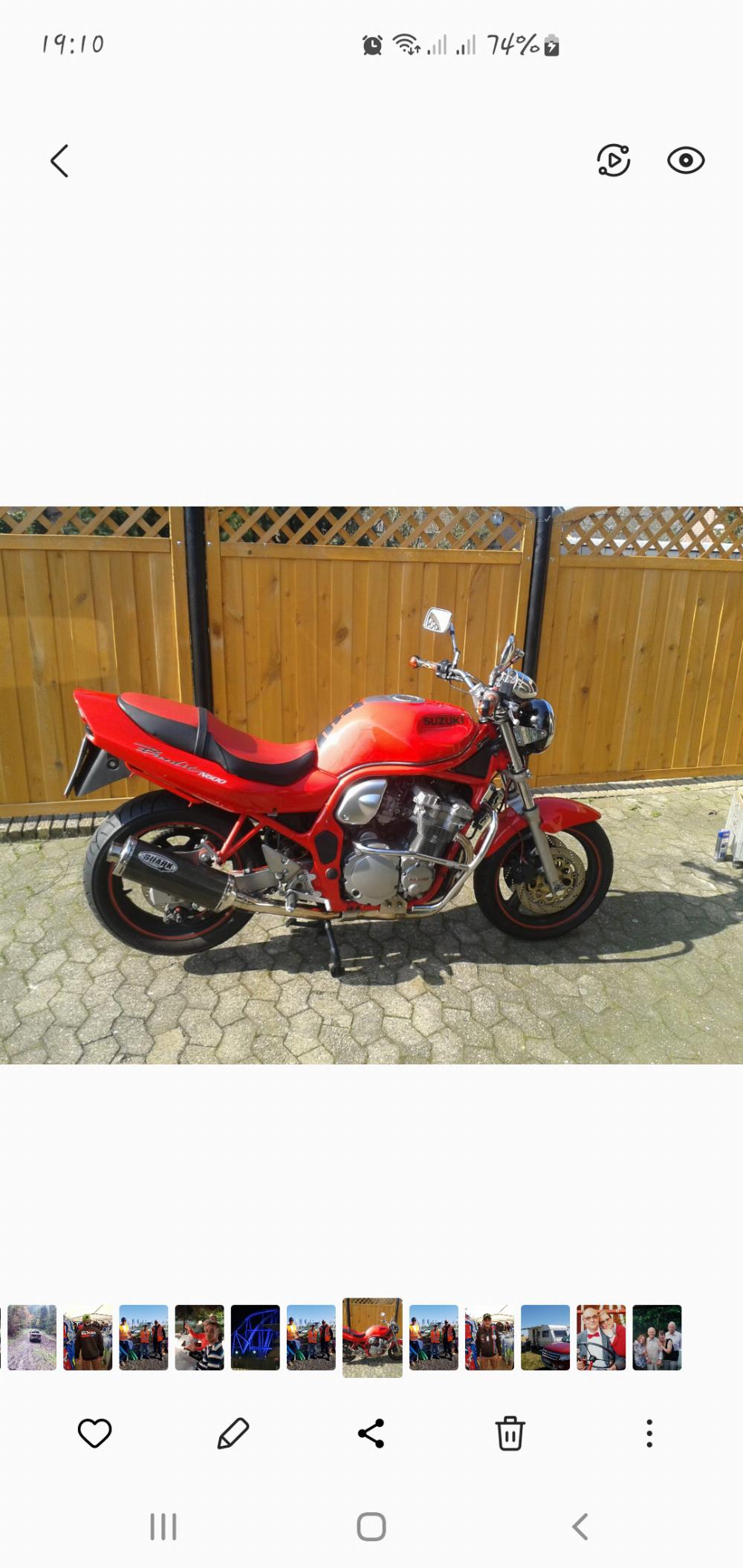 Motorrad verkaufen Suzuki Gn77b Ankauf