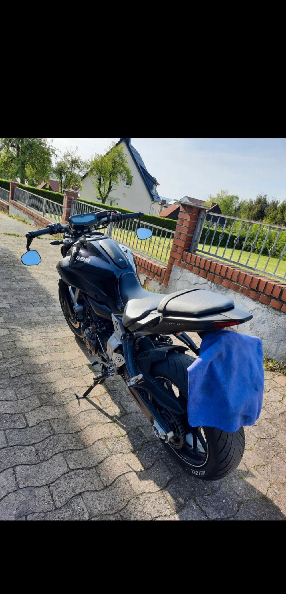 Motorrad verkaufen Yamaha MT07 Ankauf