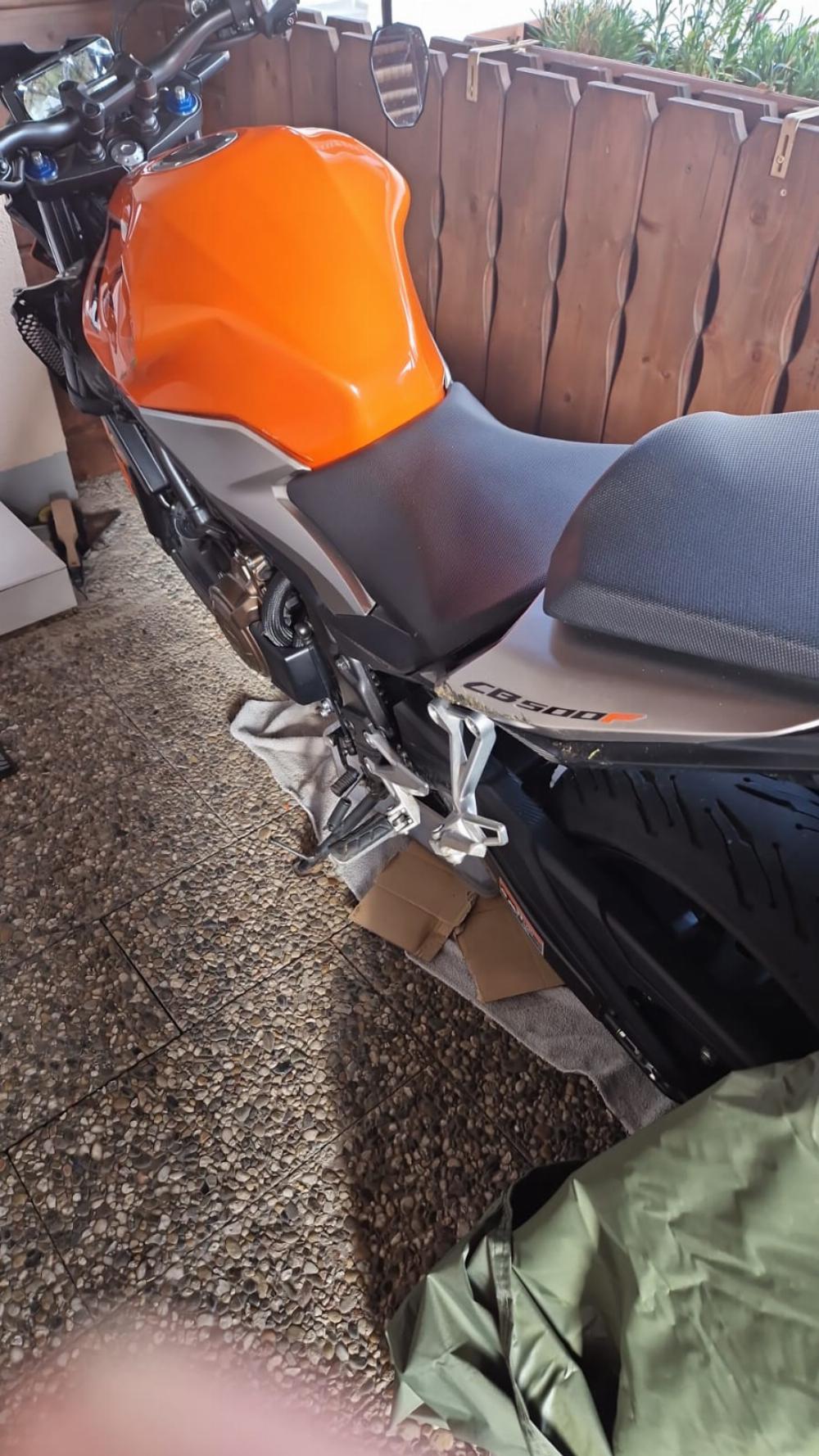 Motorrad verkaufen Honda CB500F Ankauf