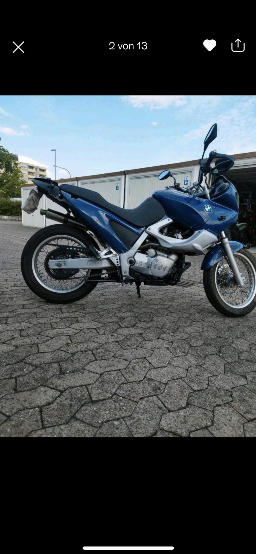 Motorrad verkaufen BMW F650st Ankauf