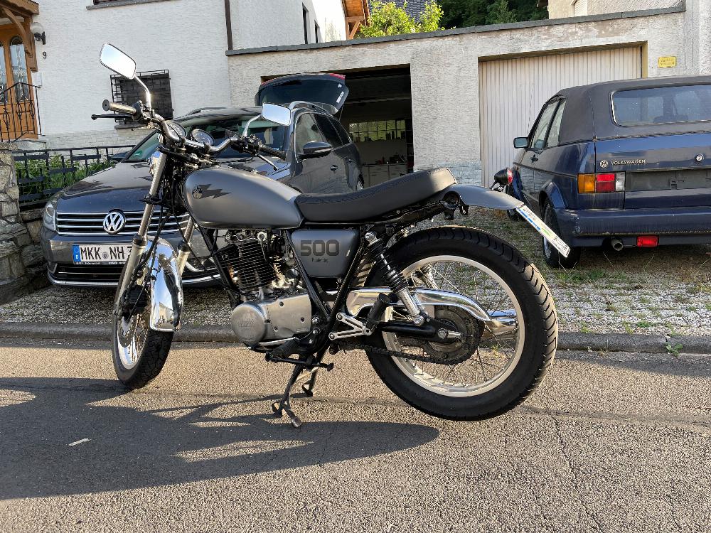 Motorrad verkaufen Yamaha SR500 Ankauf