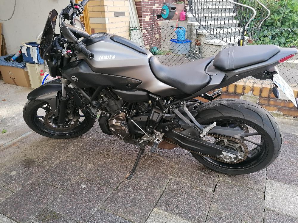 Motorrad verkaufen Yamaha mt07 Ankauf