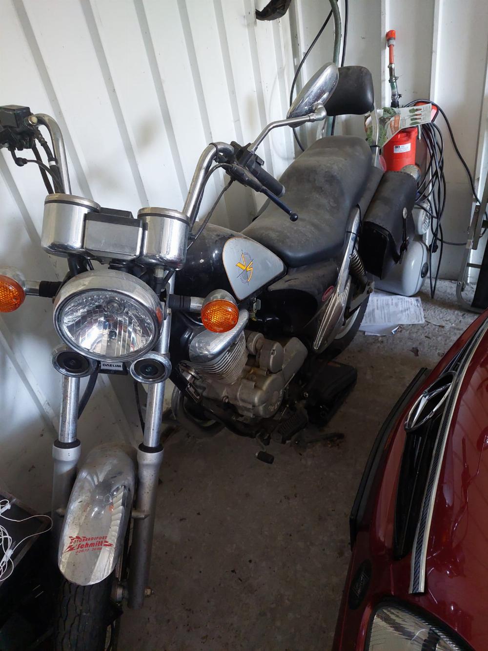 Motorrad verkaufen Daelim Chopper Ankauf