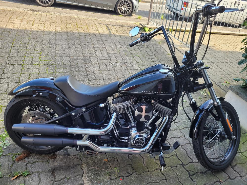 Motorrad verkaufen Harley-Davidson Blackline Ankauf