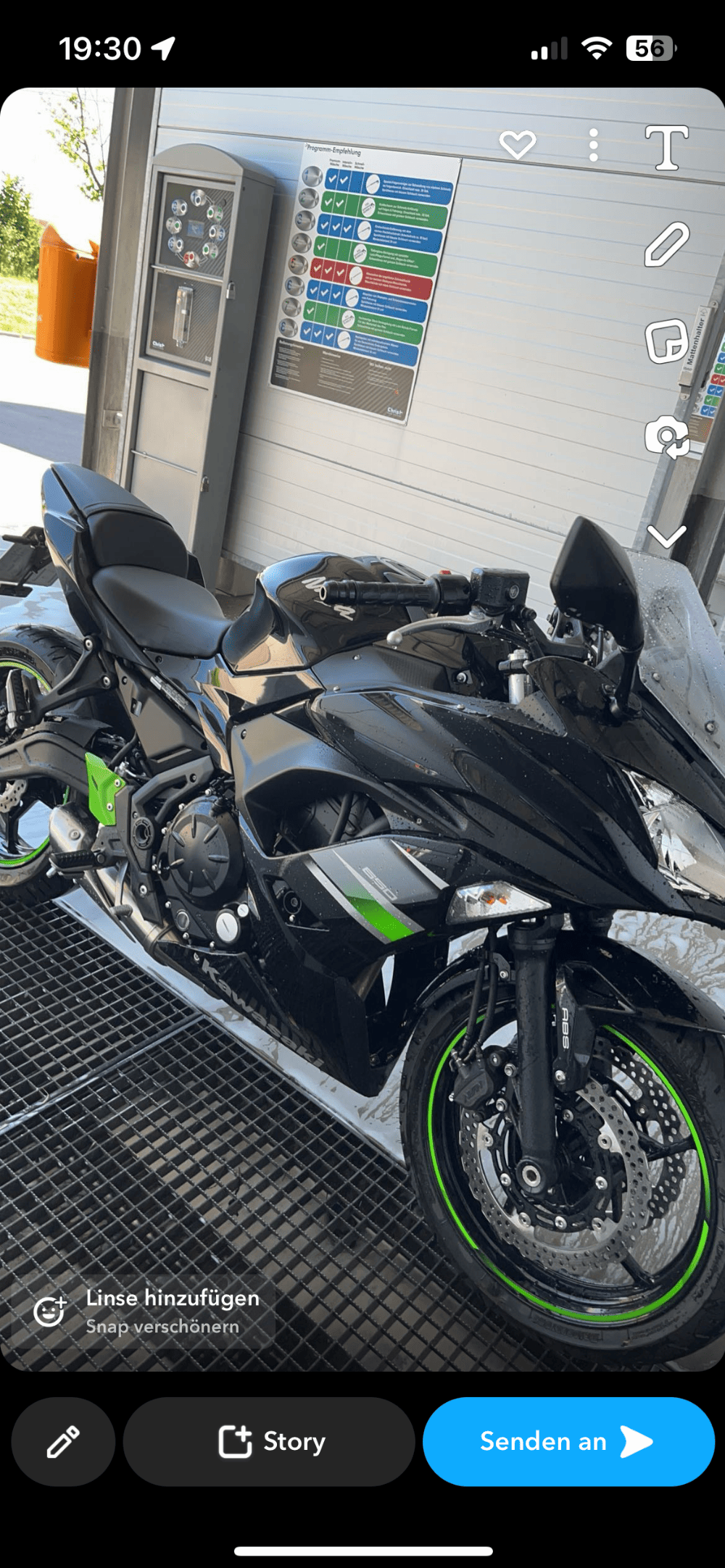Motorrad verkaufen Kawasaki 650 Ankauf