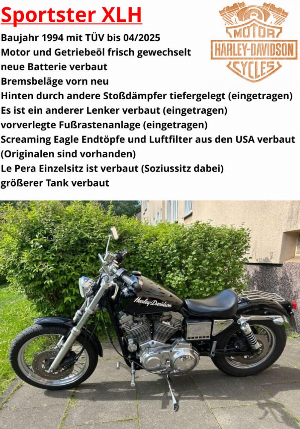 Motorrad verkaufen Harley-Davidson XLH883 Ankauf