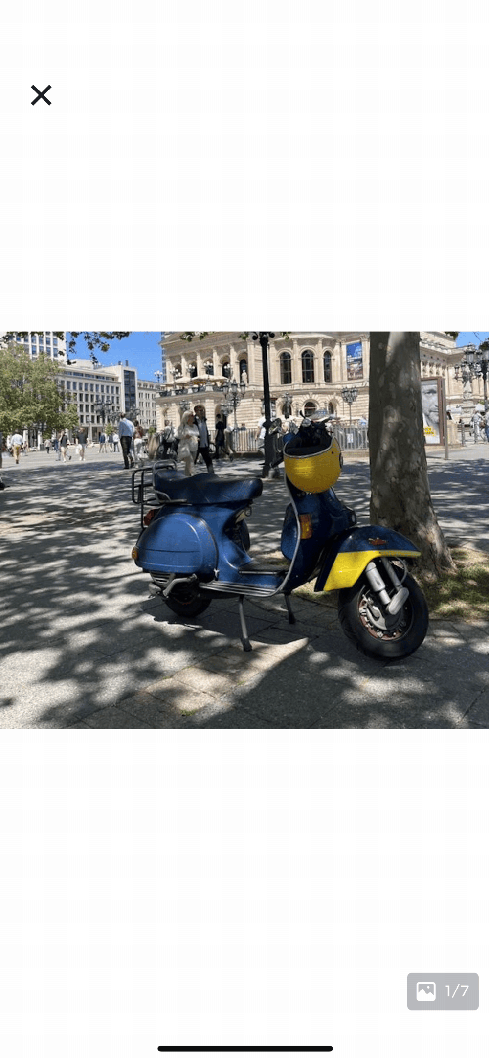 Motorrad verkaufen Vespa P125X Ankauf