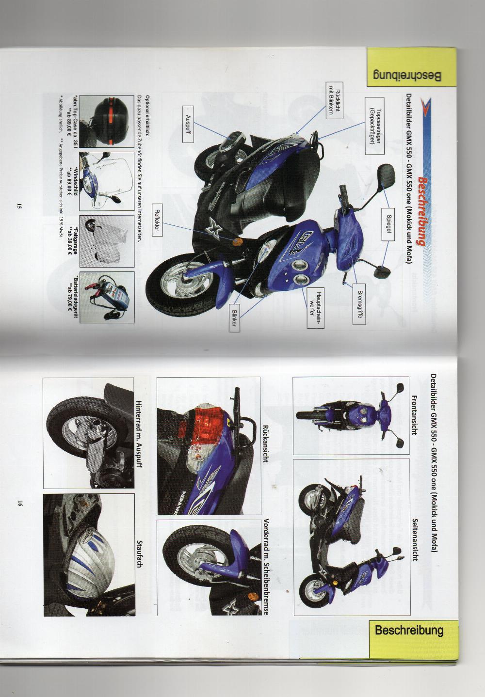 Motorrad verkaufen Andere gmx550 Ankauf