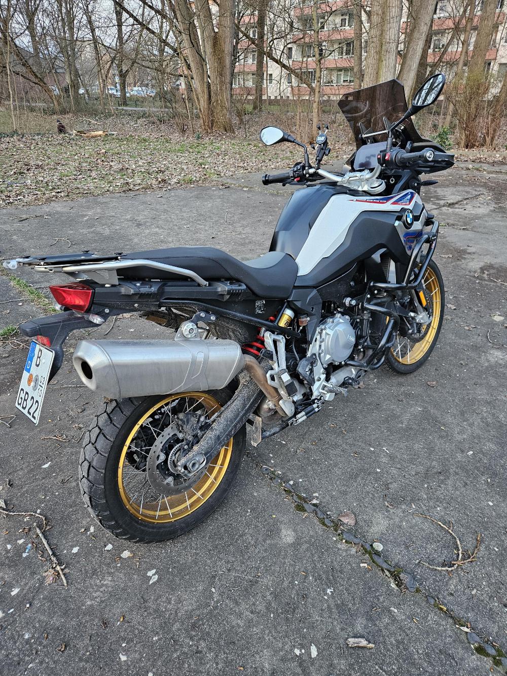 Motorrad verkaufen BMW F850GS Ankauf