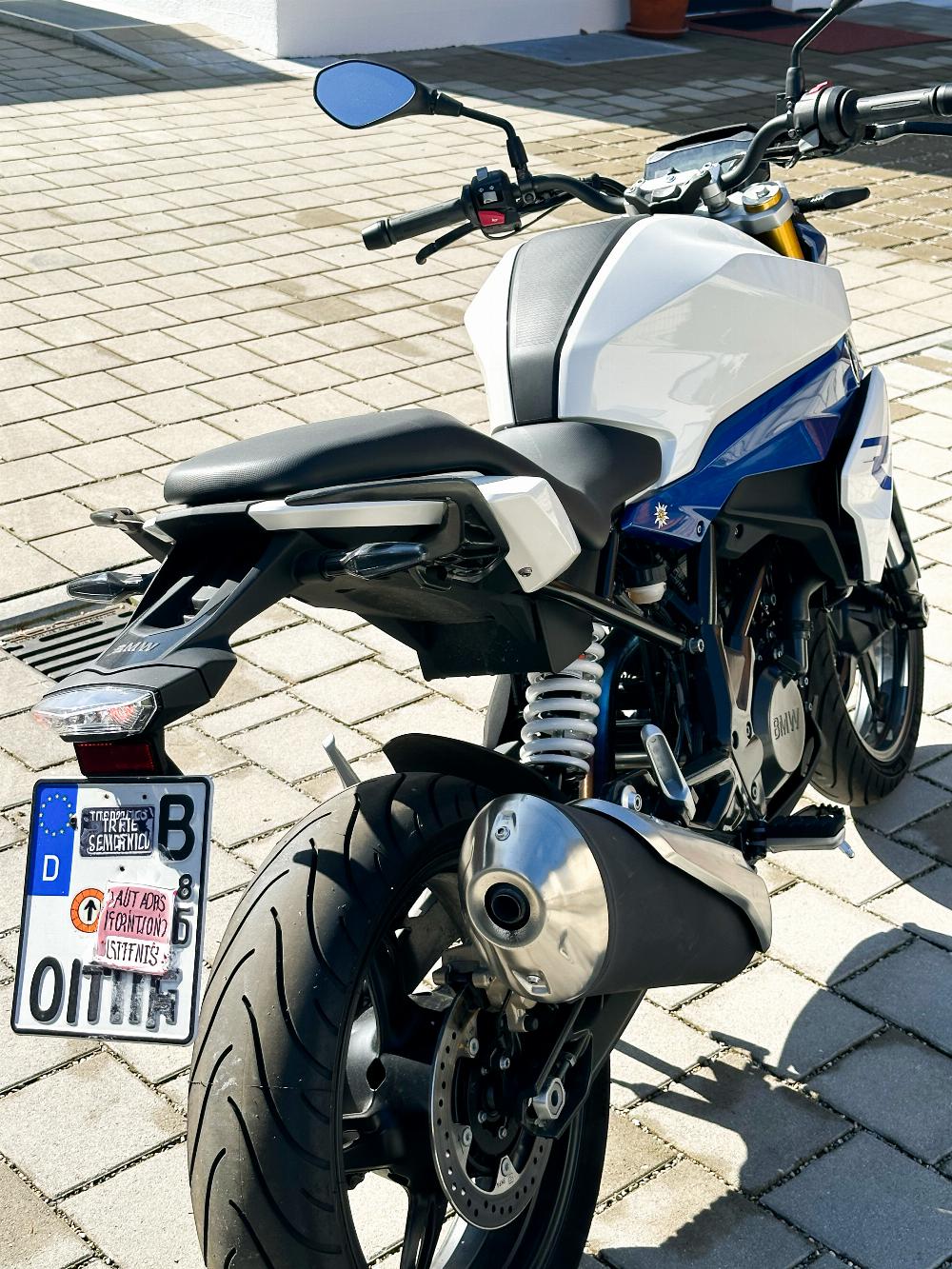 Motorrad verkaufen BMW G310r Ankauf
