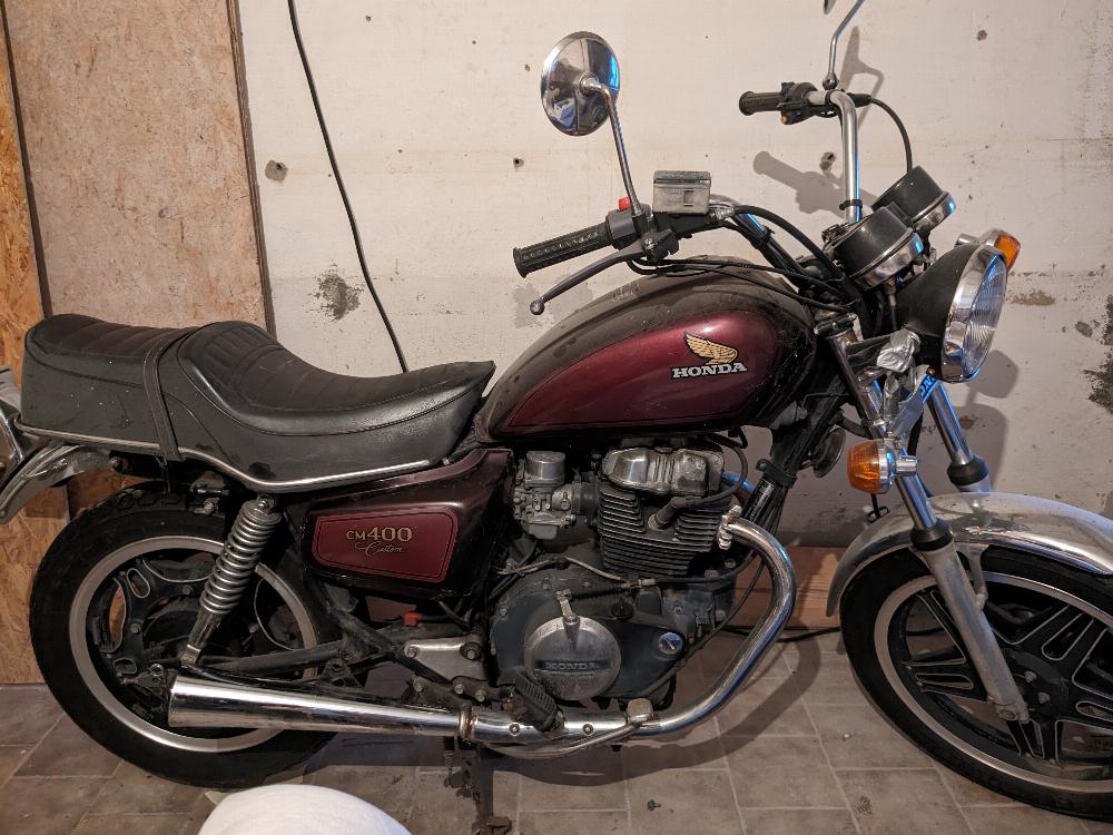 Motorrad verkaufen Honda Cm400t Ankauf