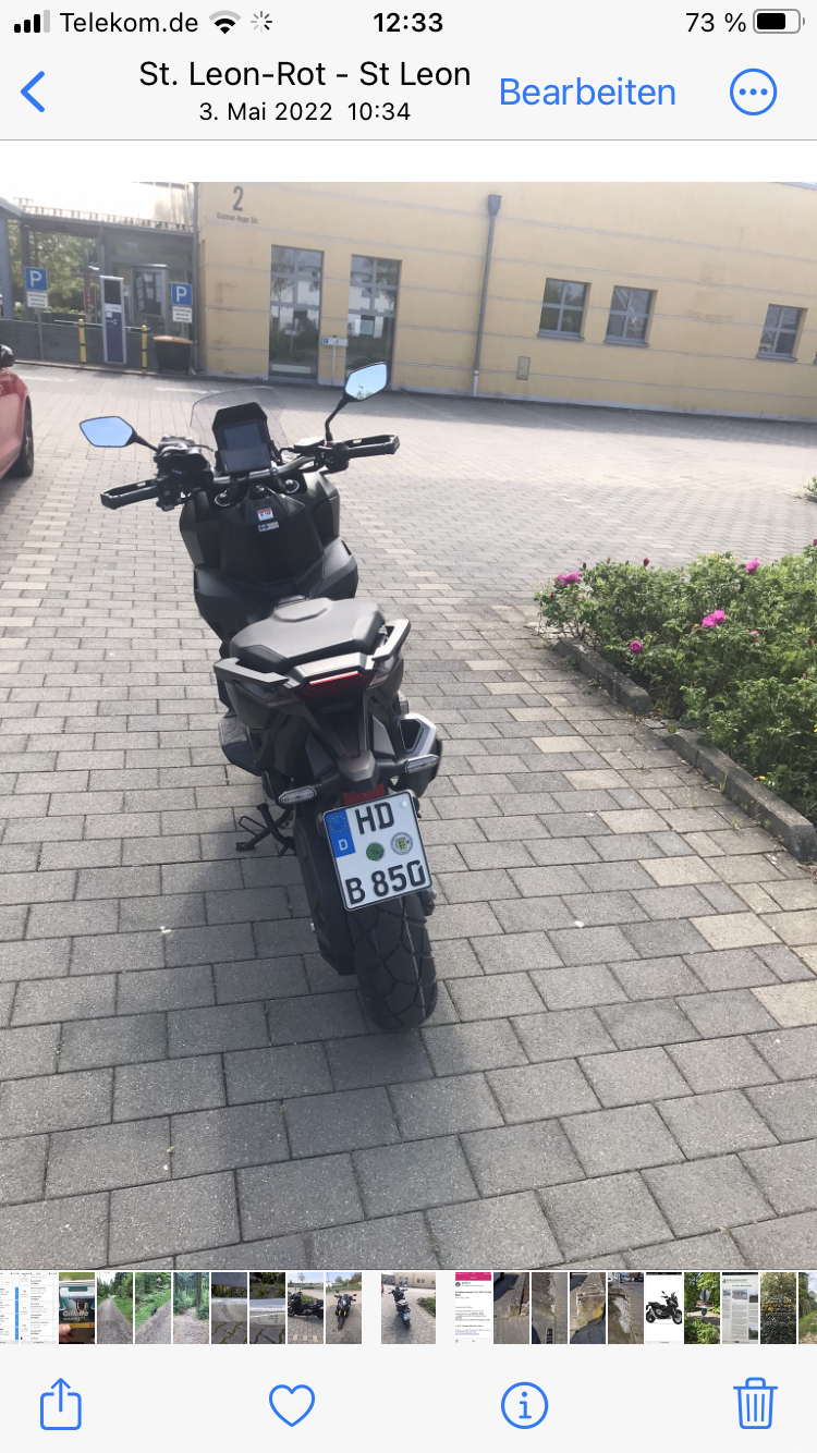 Motorrad verkaufen Honda X-ADV Ankauf