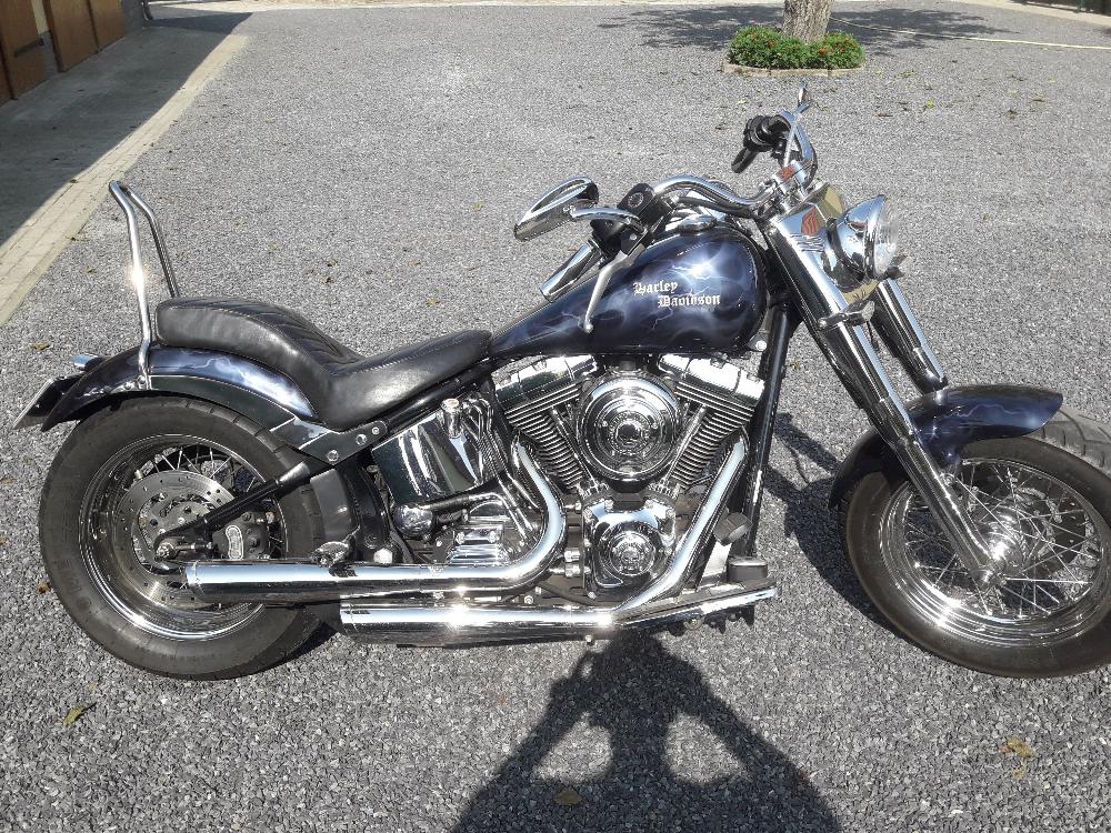 Motorrad verkaufen Harley-Davidson FLSTC Ankauf